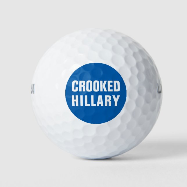 Balles De Golf Élections secondaires tordues 2016 (Devant)
