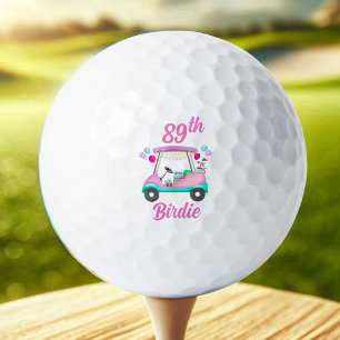 Balles De Golf Élégante partie de golf féminin Panier 89e anniver
