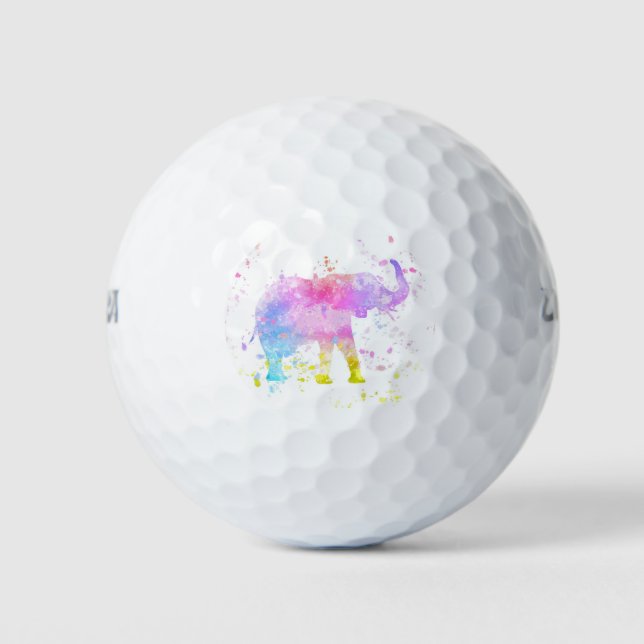 Balles De Golf Eléphant (Devant)