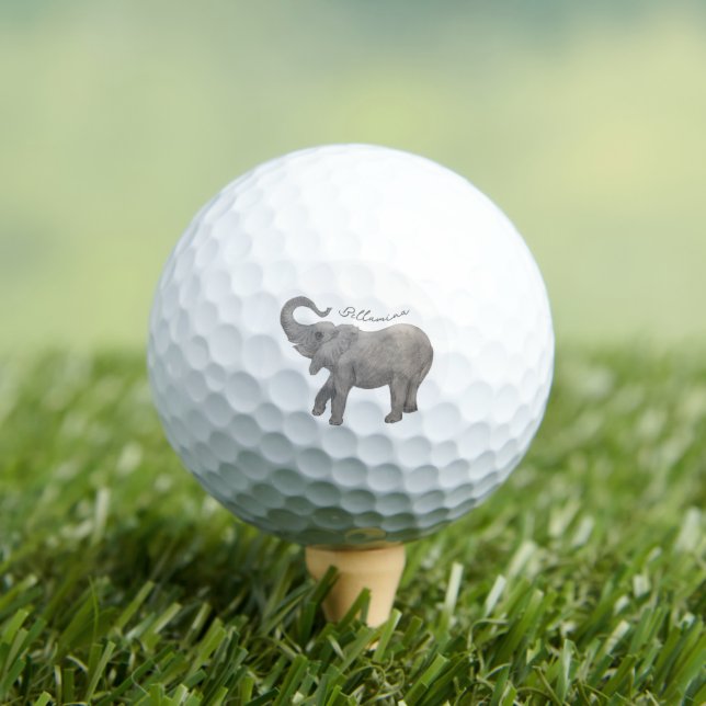 Balles De Golf Éléphant bébé (T-shirt Insitu)