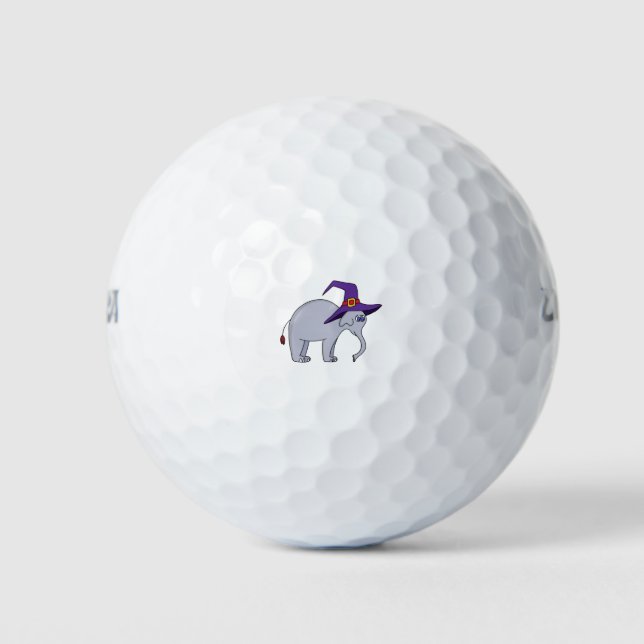 Balles De Golf Elephant de sorcière (Devant)