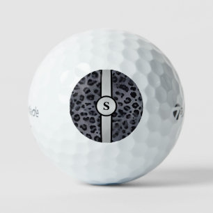 Balles De Golf Élever votre jeu avec gris et léopard noir