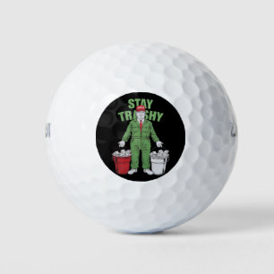Balles De Golf Élu Trump Éboueur Reste Déchets 2024 Élection