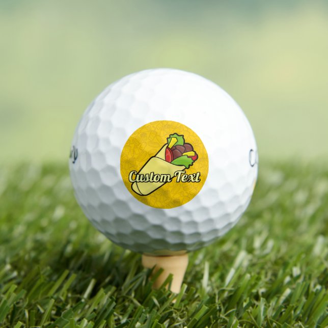 Balles De Golf Emballage de sandwich tortilla (T-shirt Insitu)
