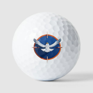 Balles De Golf Emblème de l'aigle américain