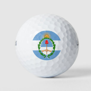Balles De Golf emblème de l'argentine