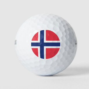 Balles De Golf Emblème de Norway Flag