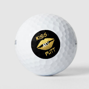 Balles De Golf Embrasse mon putt