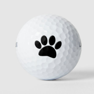Balles De Golf Empreinte de chien