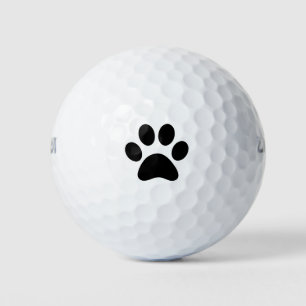 BALLES DE GOLF EMPREINTE DE PATTE