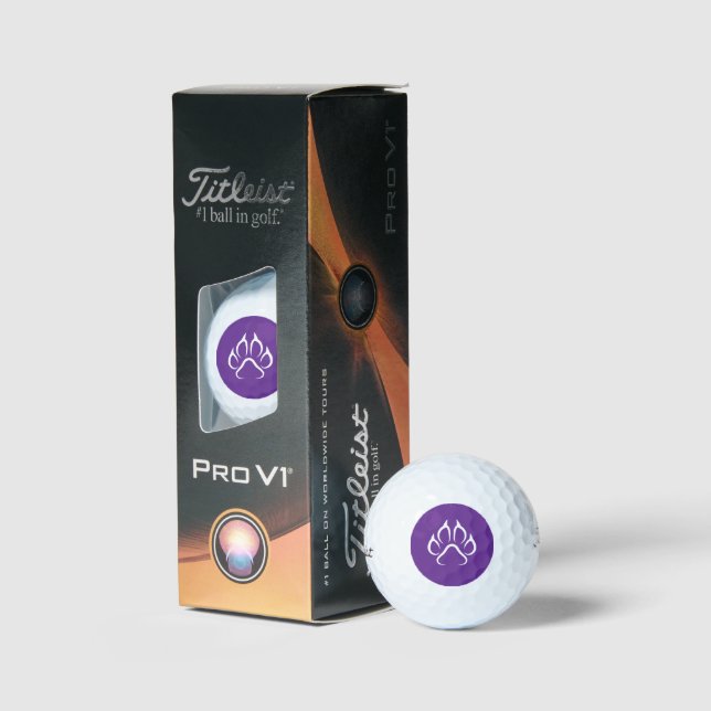Balles De Golf Empreinte de patte (Conditionnement)