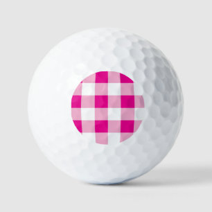 Balles De Golf en vichy Motif