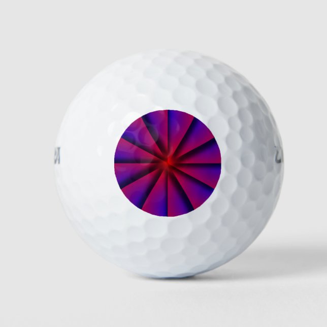 Balles De Golf Endless Pinwheel par Kenneth Yoncich (Devant)