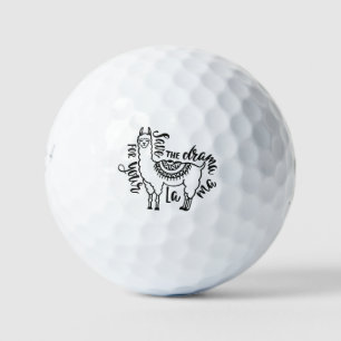 Balles De Golf Enregistrer Le Drame Pour Votre Llama