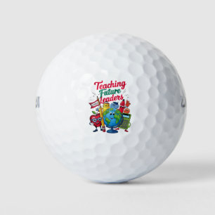 Balles De Golf Enseignement Rétro Dirigeants Futurs Enseignant Éc