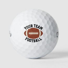 Balles De Golf Entraîneur/Joueur/Fan Personnalisé Nom de l'équipe