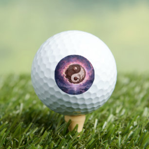 Balles De Golf Équilibre au clair de lune – Yin Yang de la lumièr