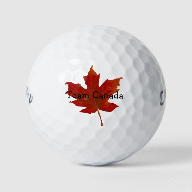 Balles De Golf Équipe Canada (Devant)