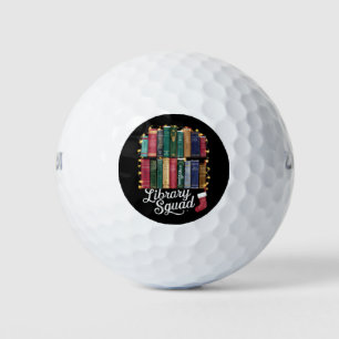 Balles De Golf Équipe de lecture de la bibliothèque de Noël amate