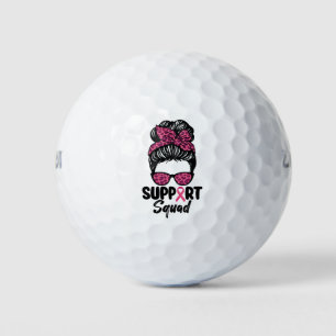 Balles De Golf Équipe de soutien Nœud décoiffé Guerrière rose Can