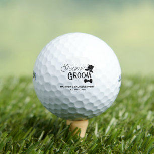 Balles De Golf Équipe enterrement de vie de garçon du marié Cadea