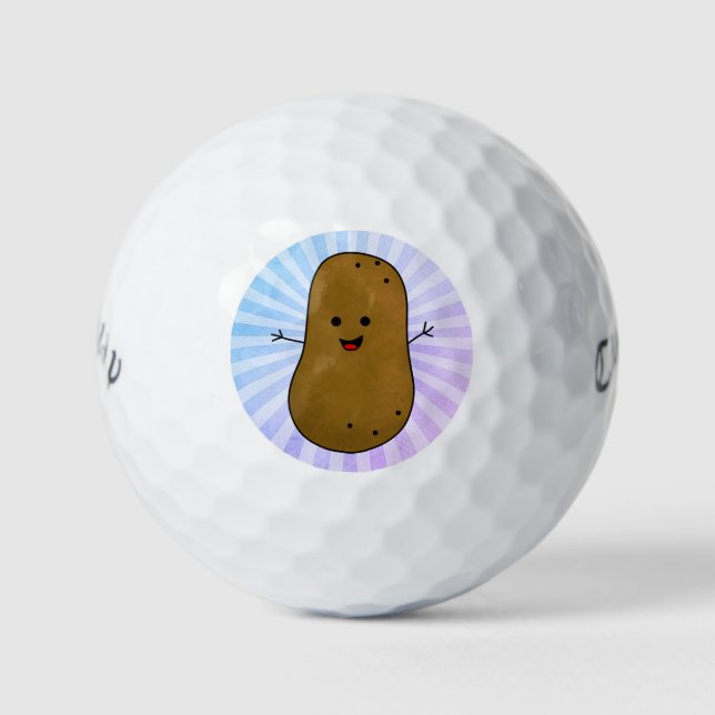 Balles De Golf Équipe Patate   (Devant)