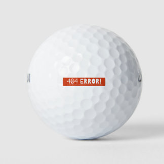Balles De Golf Erreur 404