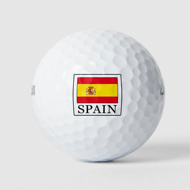 Balles De Golf Espagne (Devant)