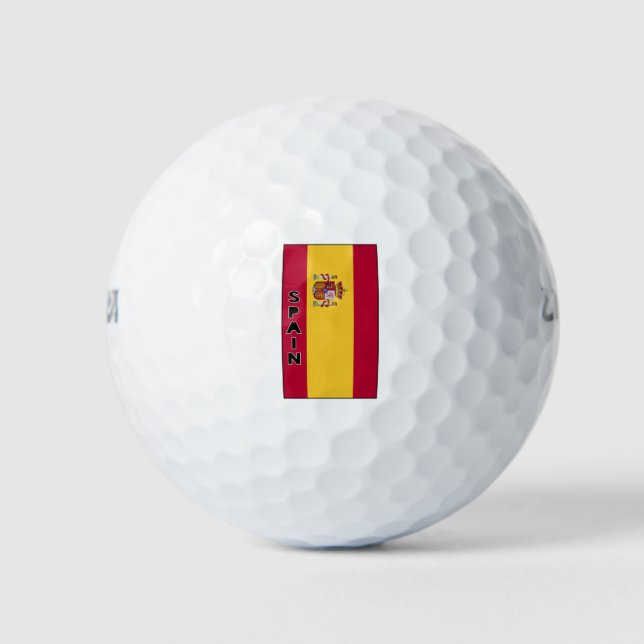 Balles De Golf Espagne (Devant)