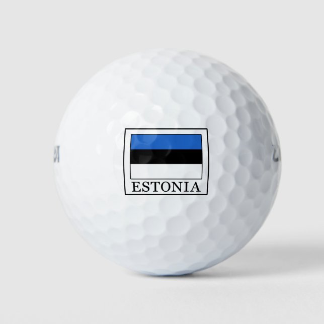 Balles De Golf Estonie (Devant)