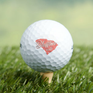Balles De Golf État d'esprit Bluffton Basse Caroline du Sud