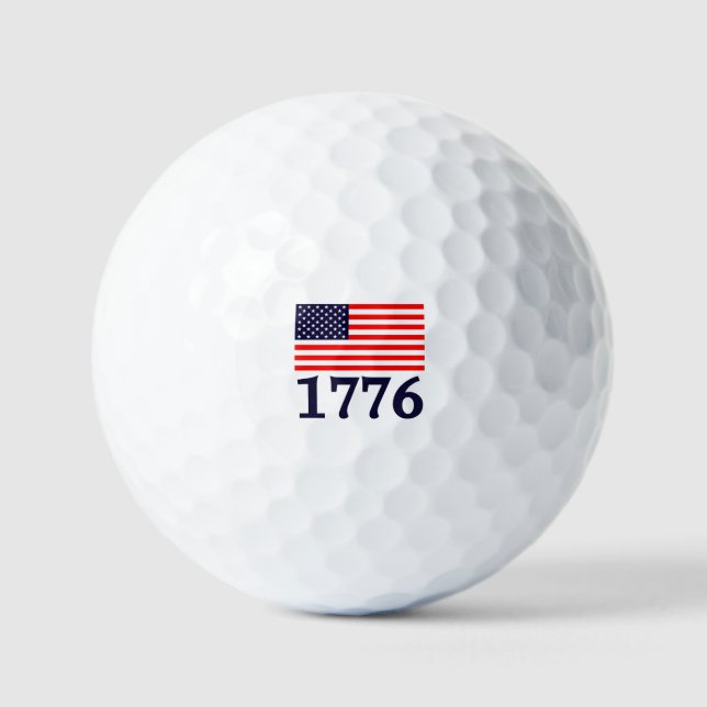 Balles De Golf États-Unis 1776 (Recto)