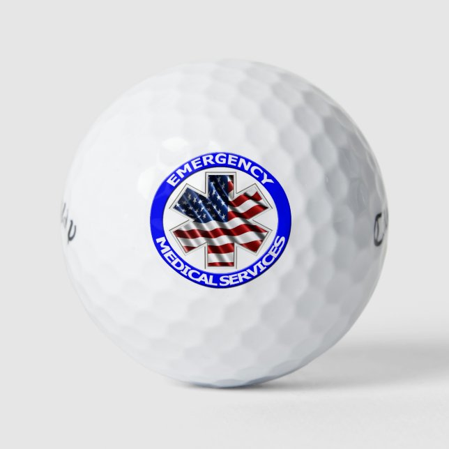 Balles De Golf États-Unis EMS Callaway Warbitre (Devant)