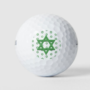 Balles De Golf Étoile verte de David sans couture