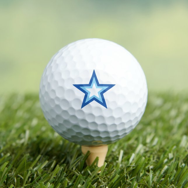 Balles De Golf Étoiles d'Amérique (T-shirt Insitu)