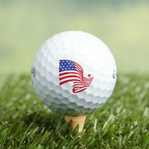 Balles De Golf Étoiles et bandes
