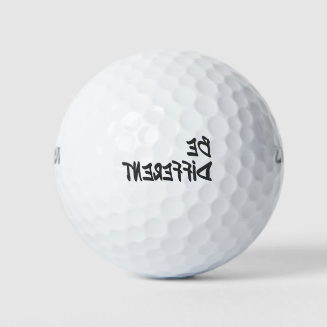 Balles De Golf Être différent (Devant)