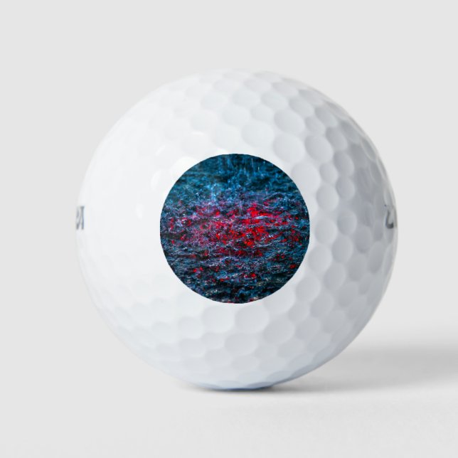 Balles De Golf Etude En Aquarelle - Rouge (Devant)