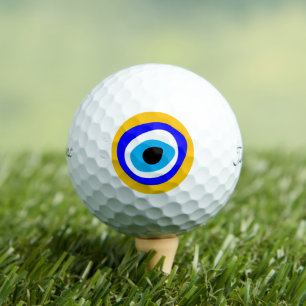 Balles De Golf Evil Talisman & Arabe Amulet / Golf Ball