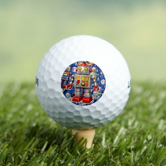 Balles De Golf Exploration cosmique robotique (T-shirt Insitu)