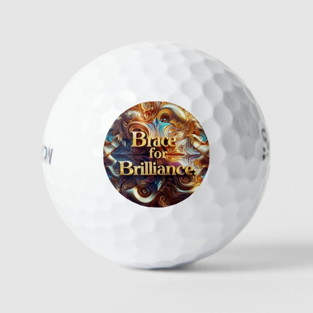 Balles De Golf "Expressions dynamiques" (Recto)