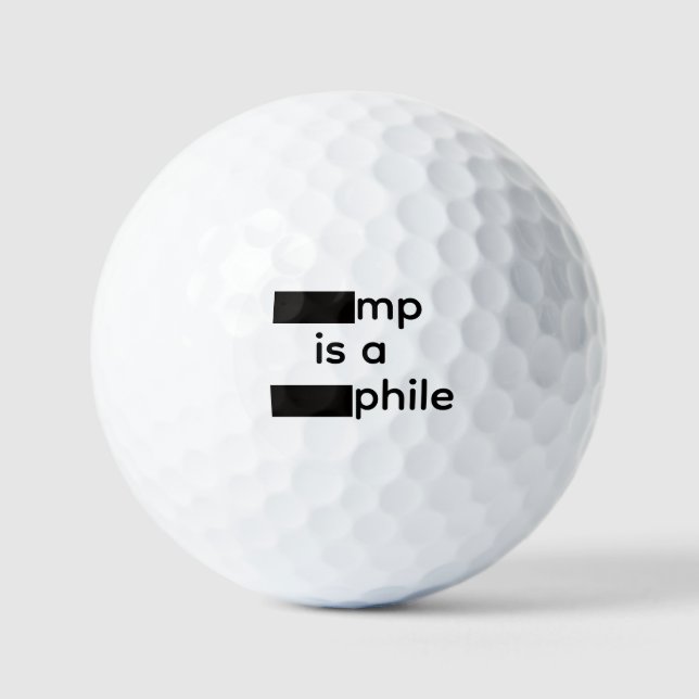 Balles de golf expurgées (Recto)