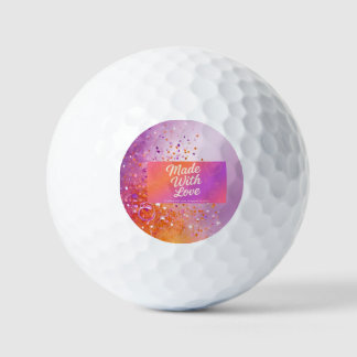Balles De Golf Fabriqué Avec Love Golf Ball