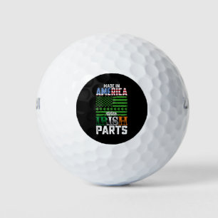 Balles De Golf Fabriqué en Amérique avec des pièces irlandaises S