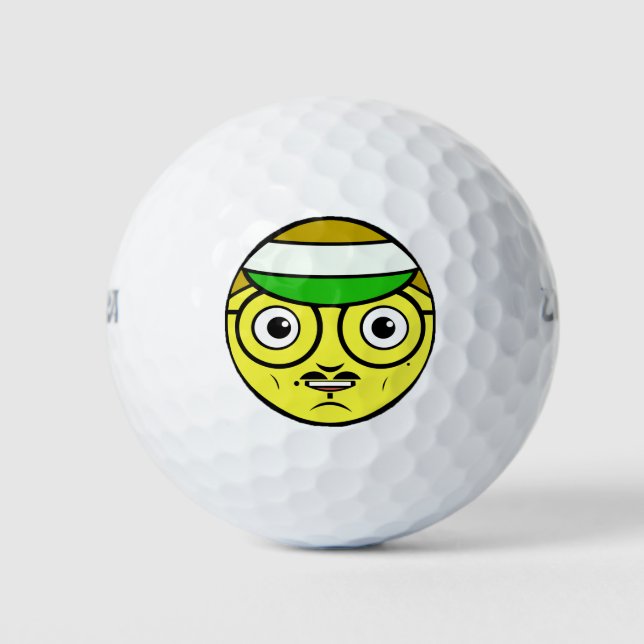 Balles De Golf Face de bureau (Devant)