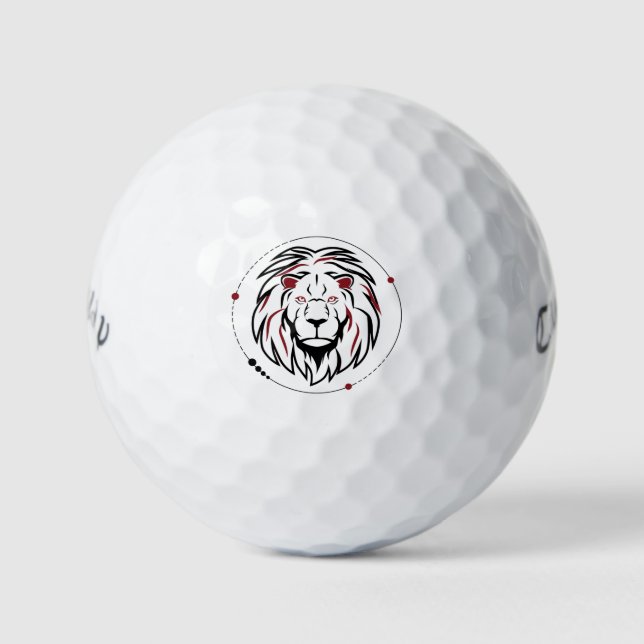 Balles De Golf Face de lion (Devant)