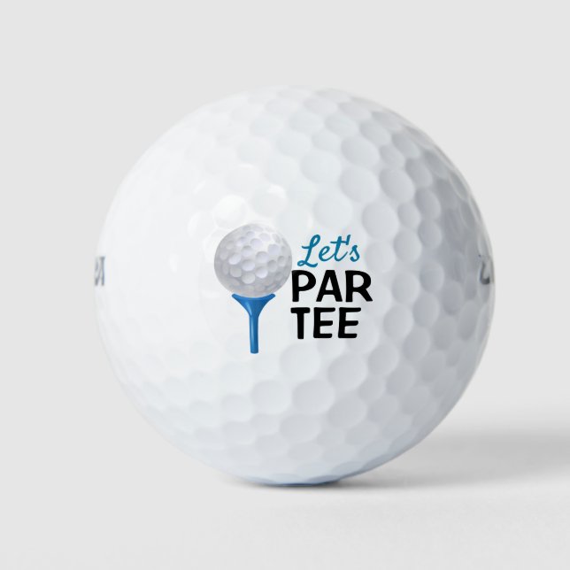 Balles De Golf Faisons PAR TEE Golf Balls (Devant)