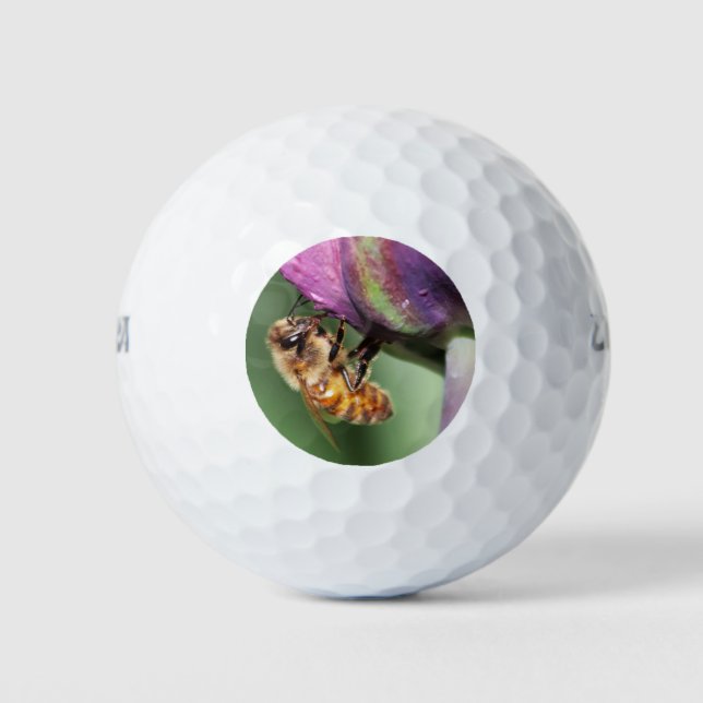 Balles De Golf Fallen Fuzzy Little Bee (Devant)