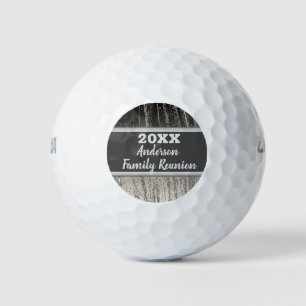 Balles De Golf Famille Réunion Golf Sortie Argent Liquide rayé