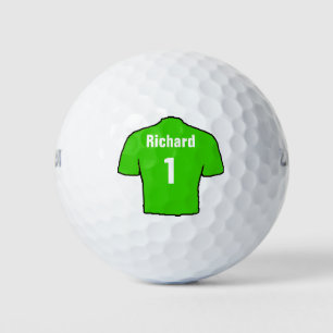 Balles De Golf Fan de football en maillot
